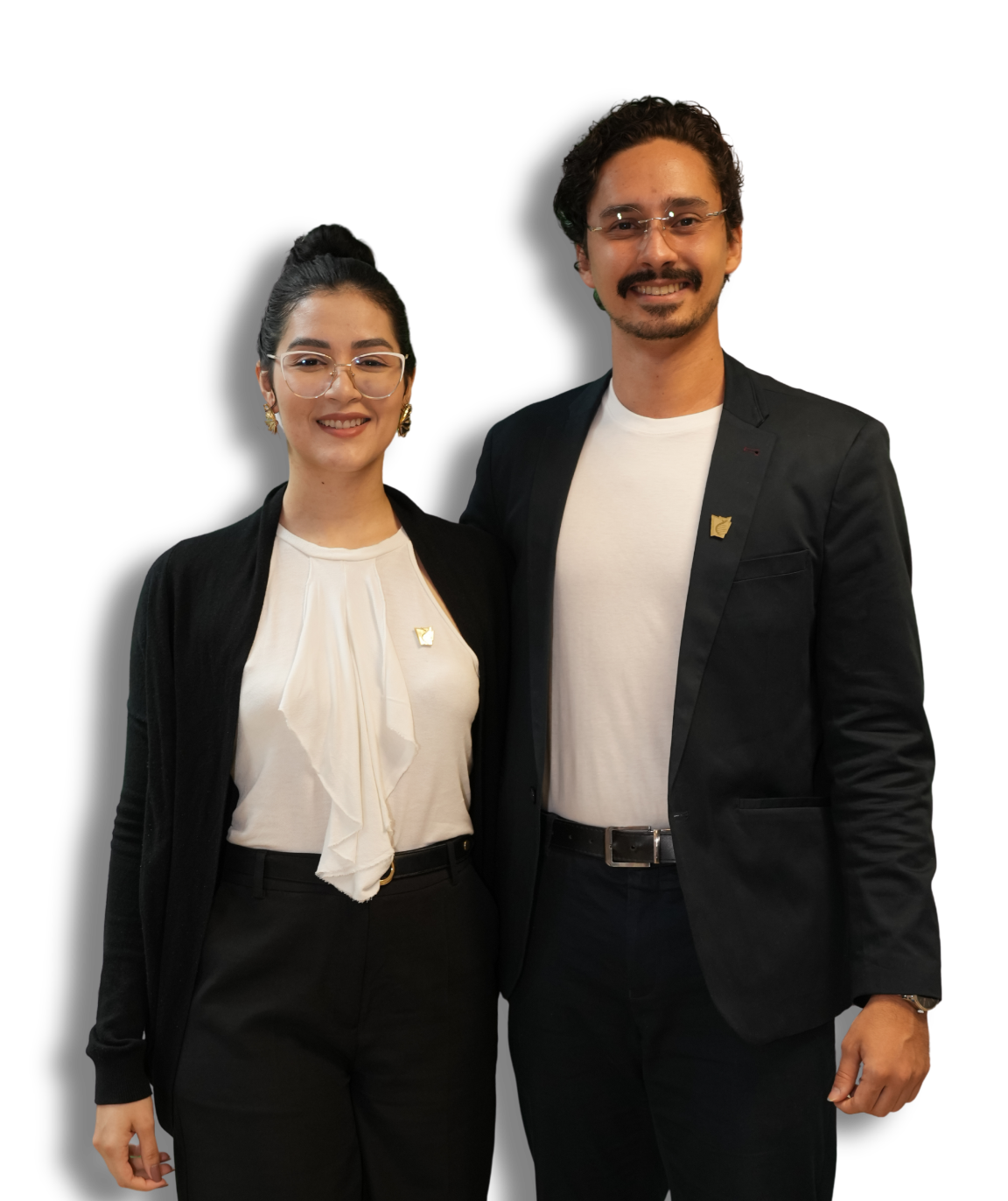Caroline Sanchez e Bruno Gomes, fundadores do IFIS